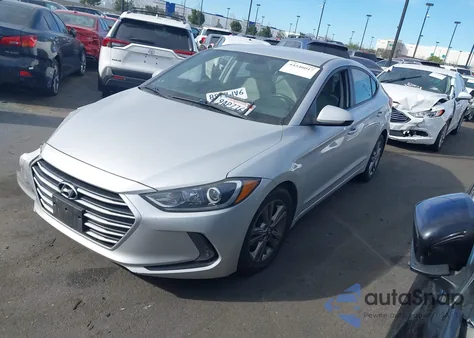 2017 Hyundai Elantra Se из США, поврежденный, VIN 5NPD84LF4HH081293